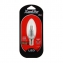Retrofit Smooth flame 250 lumens Transparent E15