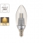 Retrofit Smooth flame 250 lumens Transparent E15