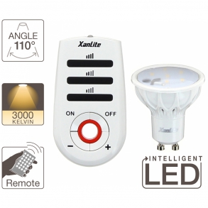 Spotlight 180 lumens Controlable + Remote control GU11