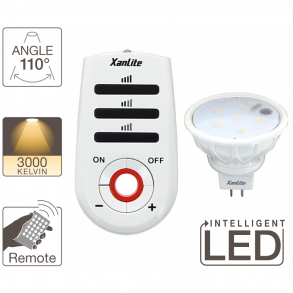 Spotlight 180 lumens Controlable + Remote control GU5.3