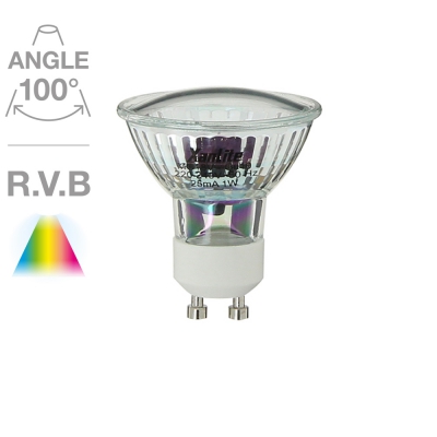 Spotlight 21 LEDs changing colours GU10