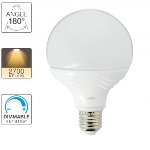 Ampoule globe G95, culot E27, dimmable