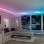 Kit Strip LED 1,5m couleurs changeantes