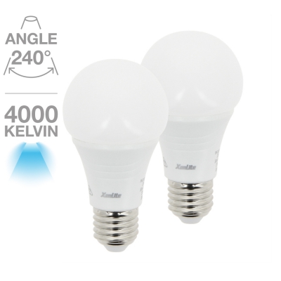 Lot de 2 Standards A60 470 Lm E27 Blanc chaud 
7 → 40