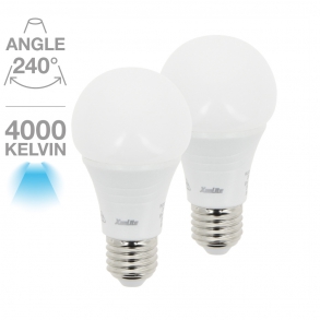 Lot de 2 Standards A60 470 Lm E27 Blanc chaud 