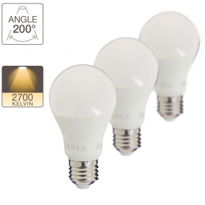 Pack de 2 A60 LED, culot E27, classique