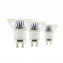 Pack de 3 ampoules LED spots, culot  GU10, classique