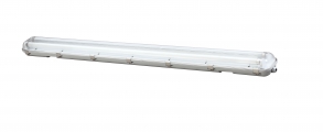 Réglette triproof cablé pour 2 tubes LED 120cm