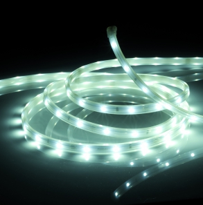 Strip LED blanc waterproof, rallonge de 1 m