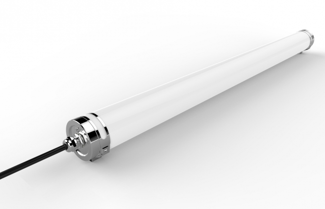 Réglettes triproof LED Réglettes triproof LED Triproof LED - Etanche LED  Tubulaire - 1500mm - 6000 lumens - Détection Micro-Wave Xanlite